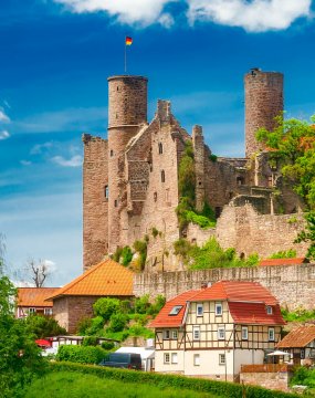 Burg Hanstein bei Bornhagen, Eichsfeld, Thüringen © mojolo - stock.adobe.com